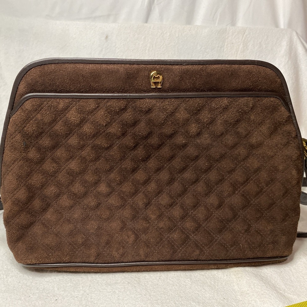 Vintage Leather Etienne‎ Aigner Shoulder Bag Purse